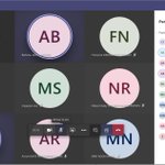 Image for the Tweet beginning: Rencontre virtuelle d'analyse du niveau