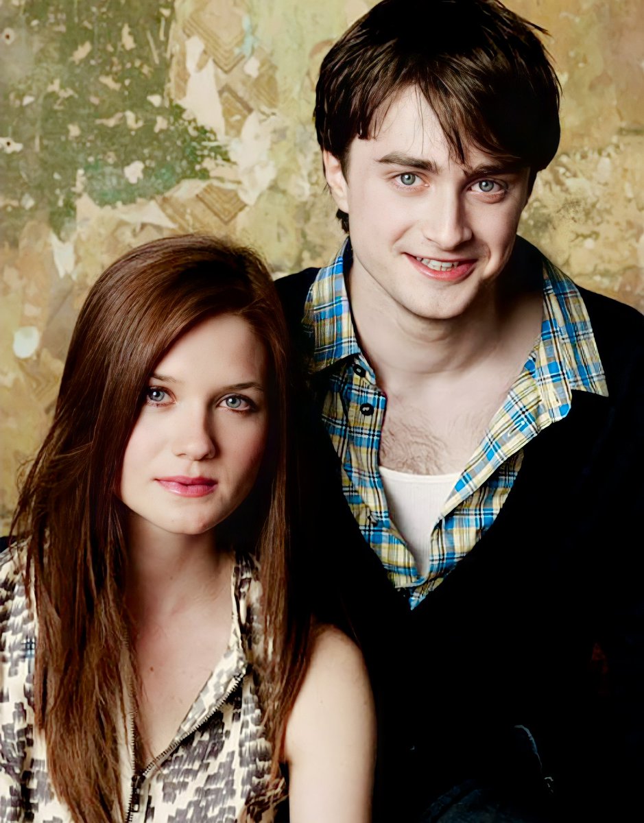 Daniel Radcliffe And Bonnie Wright Photo Shoot