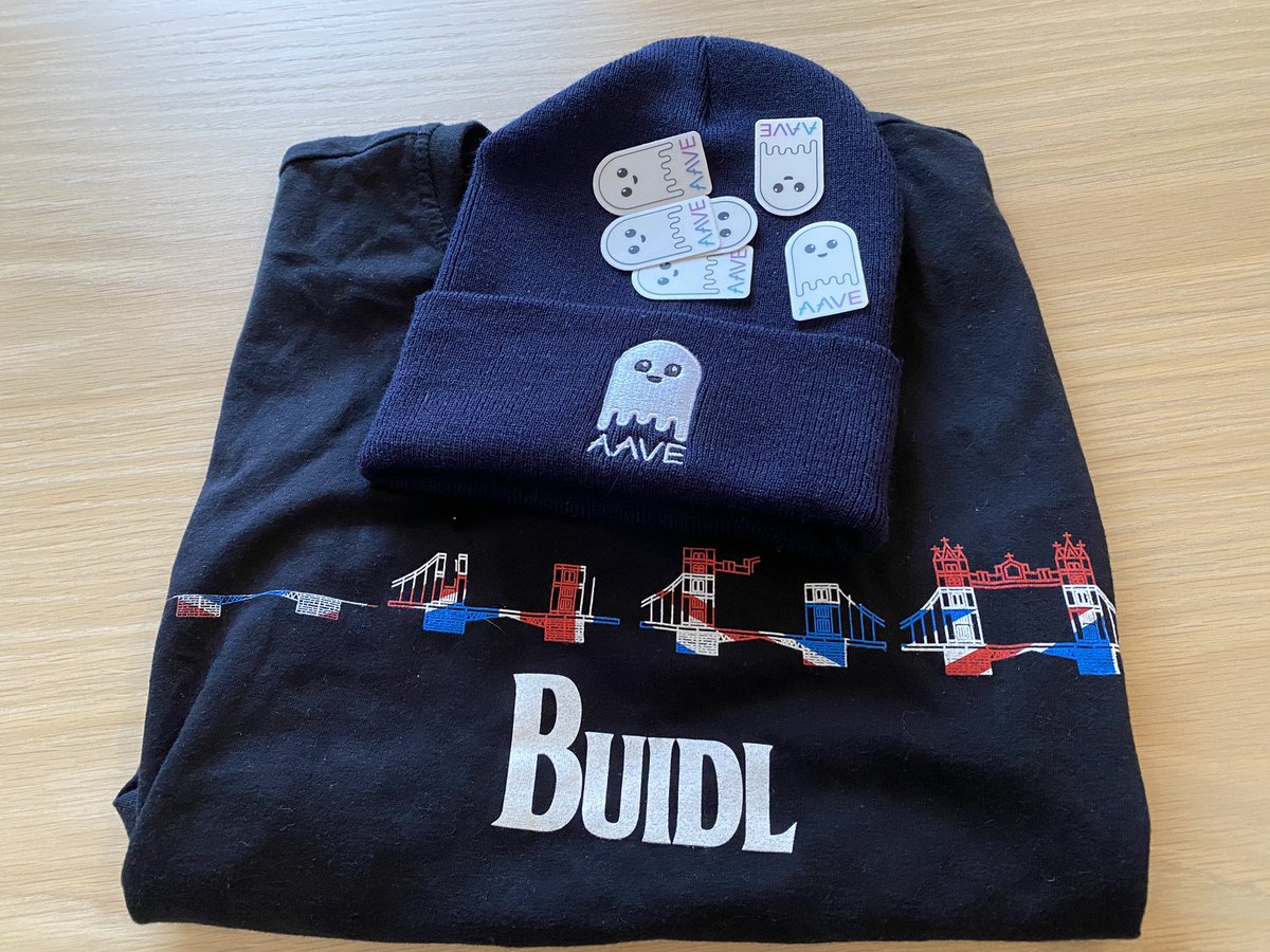 I’ve been paying 30+% APR for the past few weeks, but it’s all good because I got some Aave swag in the mail. Thanks <a href="/AaveAave/">Aave Protocol</a> 😁