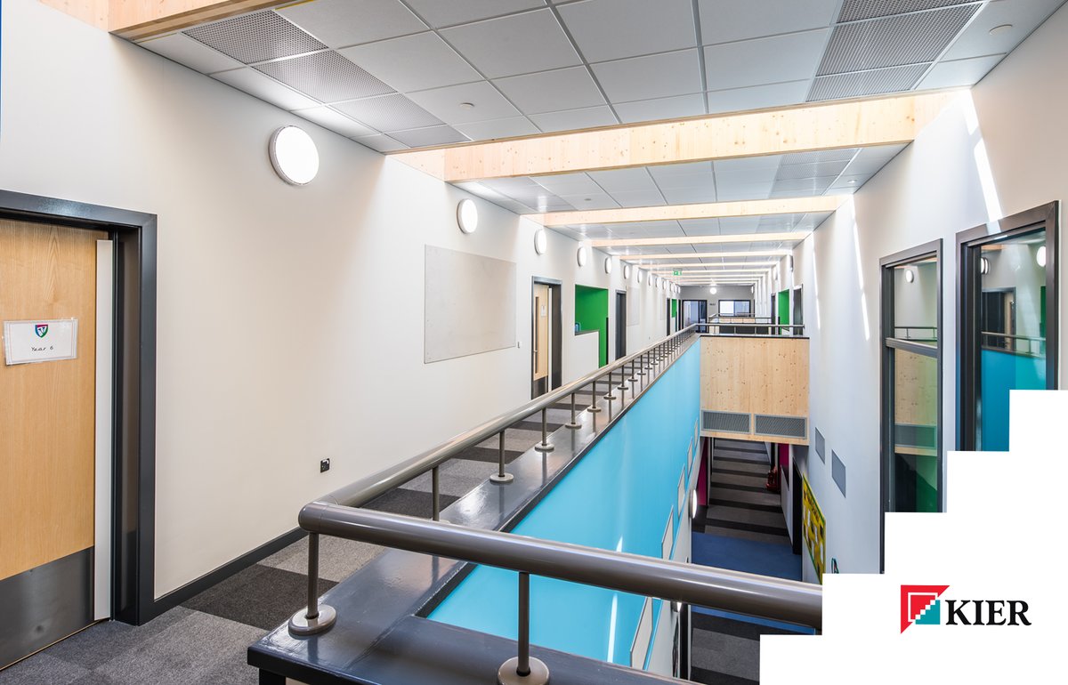 kierconstruct's tweet photo. Today we're looking back at Trumpington Park Primary School, a project we completed just over two years ago in partnership with @CambsCC 🏫. #KierEastern successfully delivered the design and build of the 3FE primary school in the heart of Trumpington. #Throwback #Education https://t.co/o1LSK5oqa9