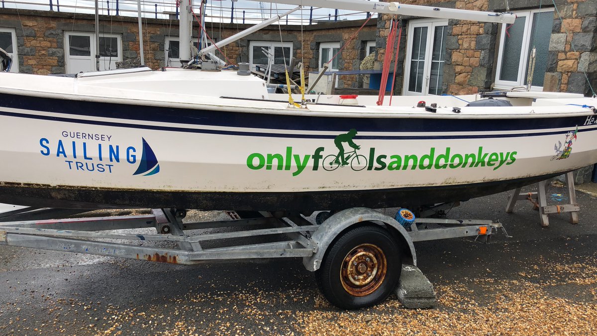 Wooden Spoon Charity hawk is shining and back in the water and it's Only Fools and Donkeys  turn to get some TLC!

Photos show one Hawk20 sailing boat in the water and one on a trailer in our dinghy park