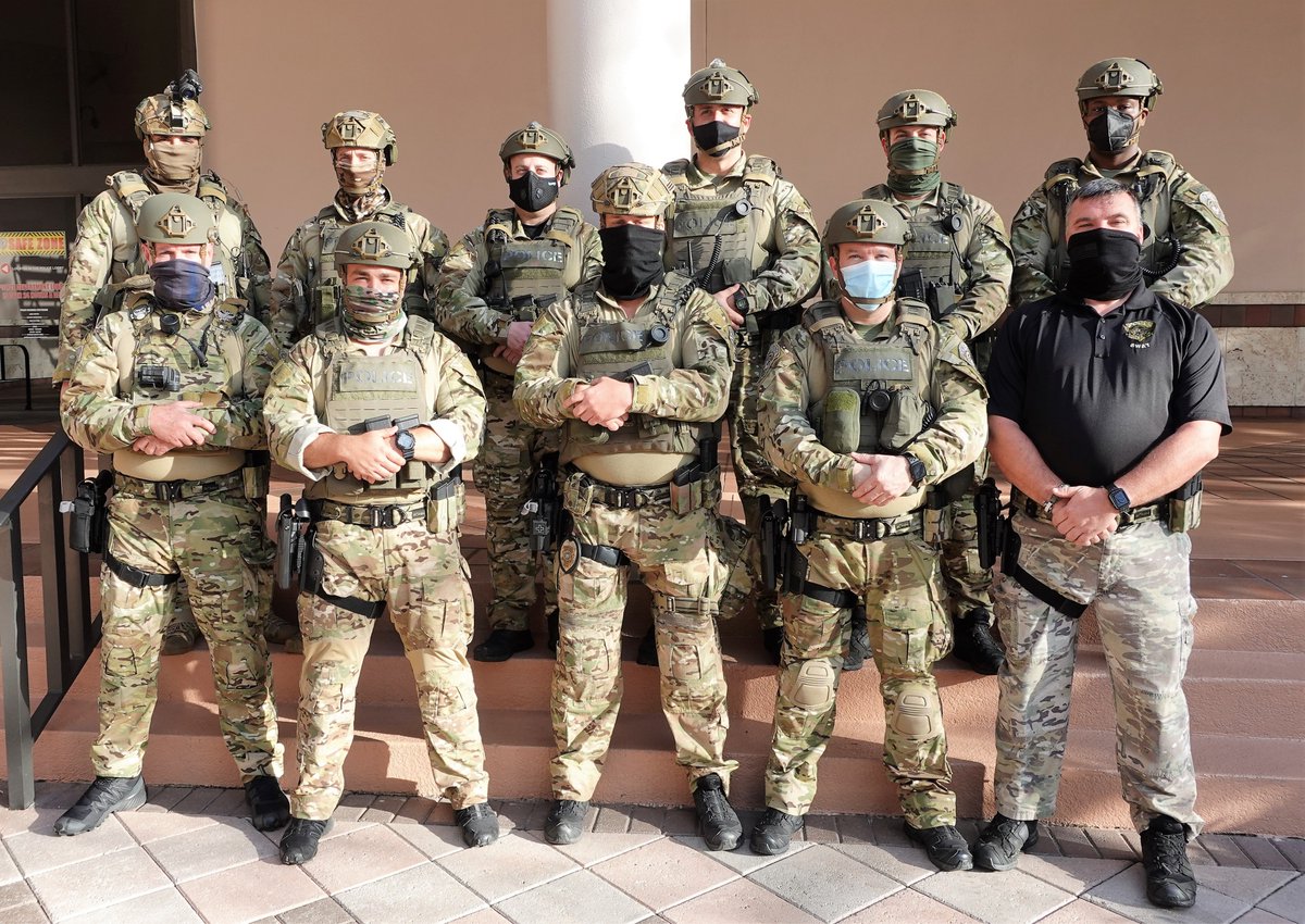 CoconutCreekPD's tweet image. Our family protecting yours. These are some of the members of our SWAT Team. They respond to our most critical incidents &amp;amp; are specially trained to keep u &amp;amp; other officers safe during those dangerous situations. This is not all of our team. Several members aren't pictured.