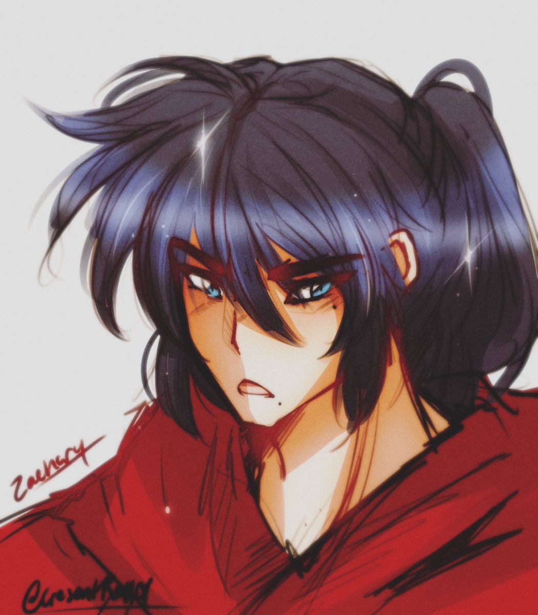 SaraRaelyn's tweet photo. I haven’t posted in a while but here is a colored sketch~ one of my favorite OCs. 👀🖤 #anime #animeoc #sketch #coloredsketch #oc #digitalart #art #digital #digitalaketch #medibang #medibangpaint https://t.co/35GoIkguR4