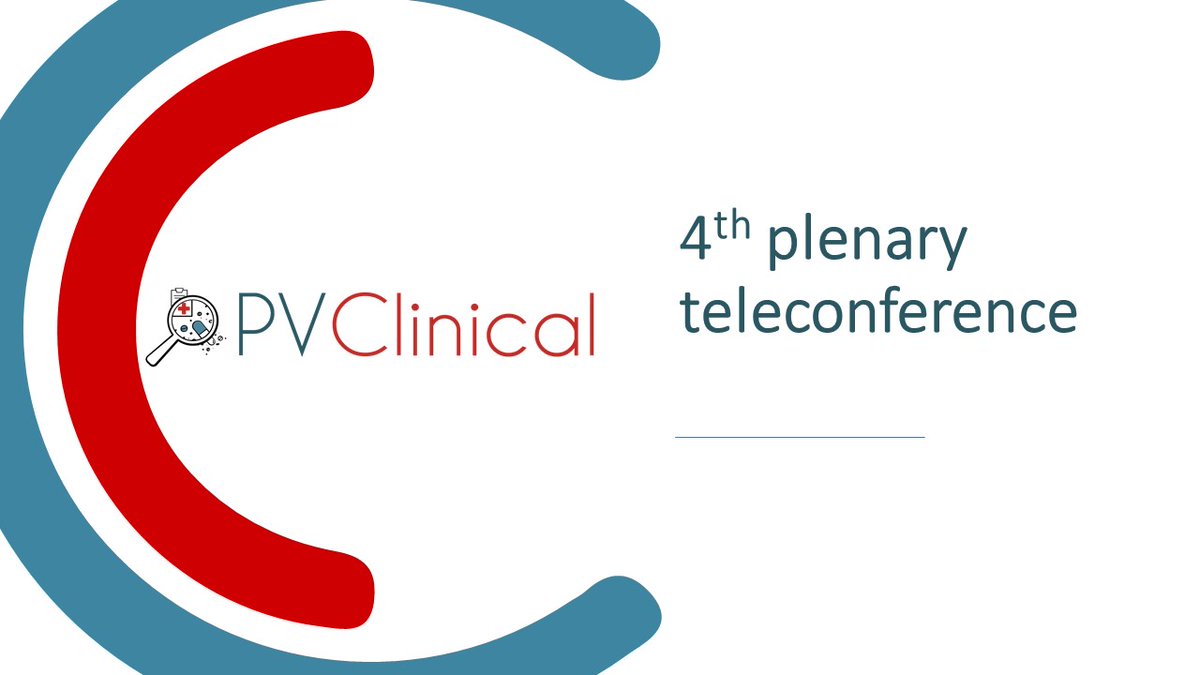 ✔️ The 4th plenary teleconference for #PVClinical was completed!

#Pharmassist  <a href="/gn_papageorgiou/">ΓΝ Παπαγεωργίου</a> #InterbalkanMedicalCenter
