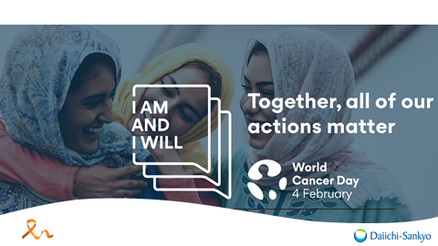 DaiichiL's tweet photo. T-2 days left in the #WCDChallenge! There is an old saying - "actions speak louder than words." Our challenge for today is in the same vein: symbolic gestures make powerful statements. Check out our banner - see anything new? #WorldCancerDayChallenge #IAmAndIWill #IAmAndIWill https://t.co/z16a8k9tj8