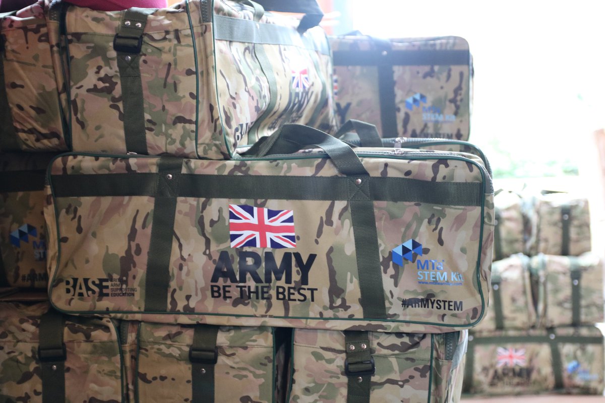 MTa_Learning's tweet photo. It was a Military Operation at MTa HQ today, in more ways than one! Today #teamMTa dispatched 236 bespoke MTa #STEM Kits to the #BritishArmy. There were a few hurdles along the way due to Covid-19 but they are now heading out, on time, to inspire the next generation. #teamwork https://t.co/6W0QEJUnnM