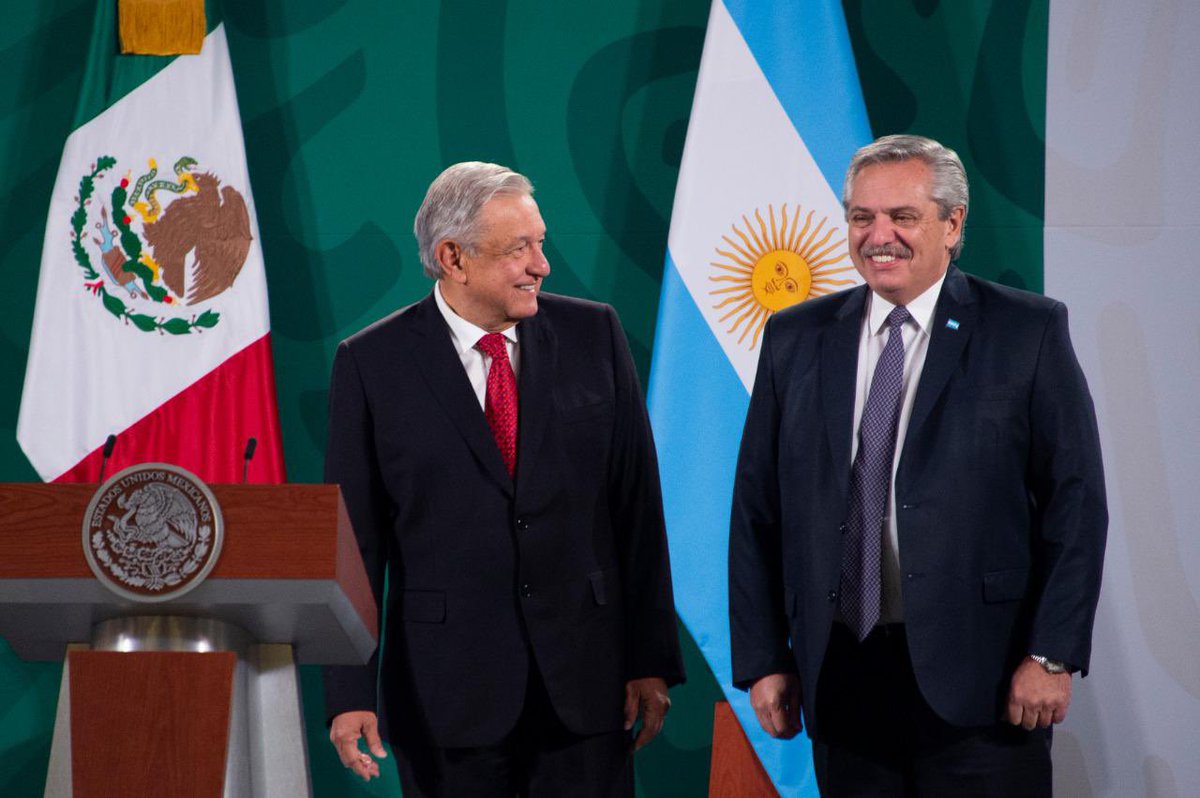 Visita oficial del presidente de Argentina, <a href="/alferdez/">Alberto Fernández</a>

Palacio Nacional, 23 de febrero de 2021.
