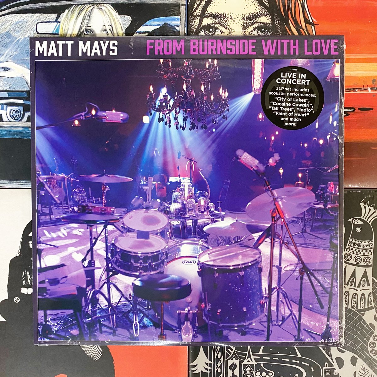 New triple live LP from <a href="/MattMays/">Matt Mays</a> for sale Friday!