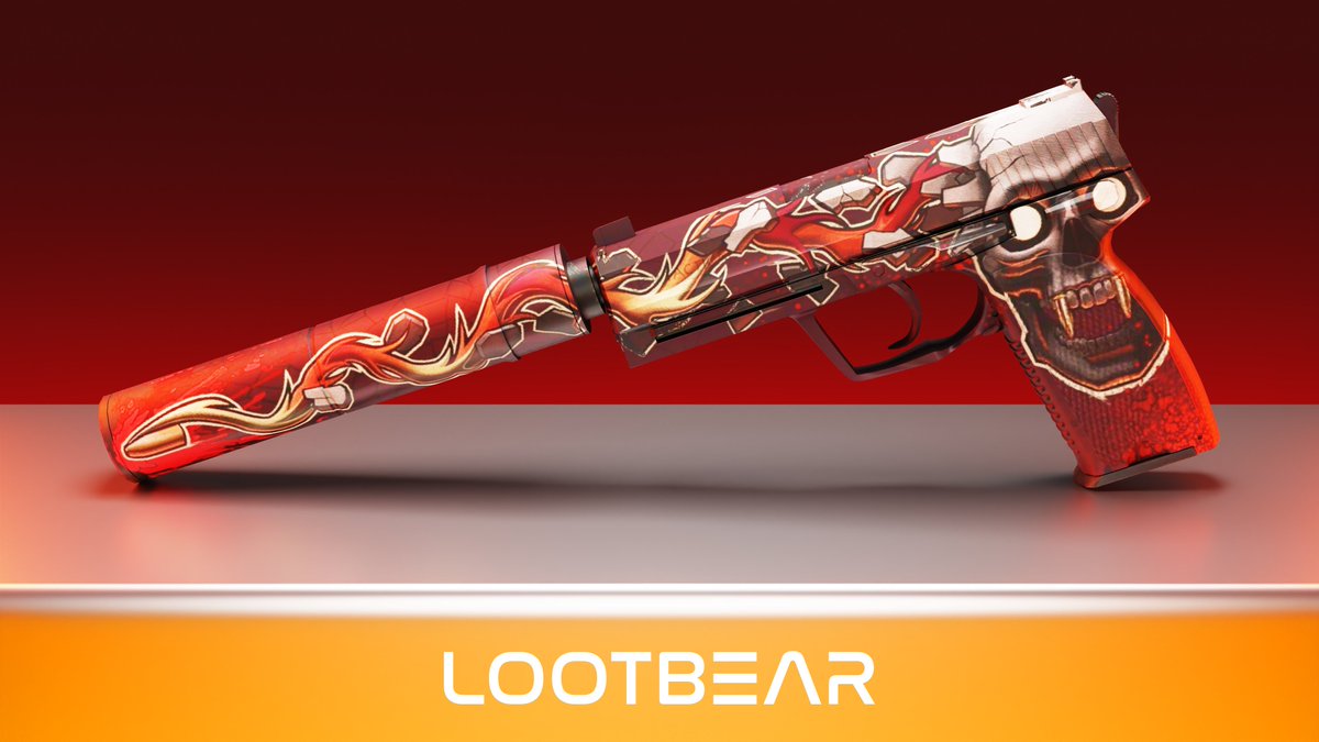 Guess the float of this USP-S | Kill Confirmed ! 

You also have to : 
✅Retweet
✅Follow <a href="/appLootBear/">Lootbear</a> 
✅Tag 1 friend 

The first person who comments the correct float value (3 digits after the comma) gets 1 free month of LootBear!