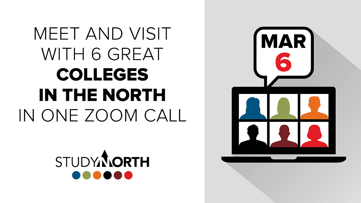 mynorthernc's tweet photo. Join us and five other colleges in beautiful Northern Ontario on Saturday, March 6th for a virtual session by @StudyNorth!
Visit https://t.co/tlcDLv8ESM to sign up!
#StudyNorth #NorthernOntario @CanadoreCollege @cambriancollege @collegeboreal @SaultCollege @Confederation https://t.co/RS32RyWDq8