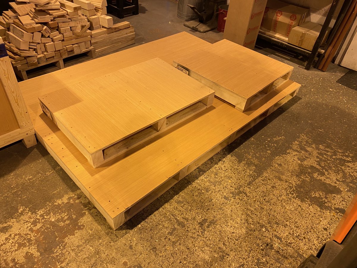 BKFreight's tweet photo. Just finished some pallets for moving various of machine spares to Germany 🇩🇪 🔨⚙️ https://t.co/yJoP19HLSh