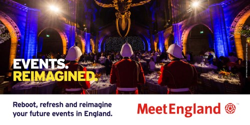 The PM has announced the UK Government’s four step plan to ease lockdown in England which includes details on the gradual reopening of the #businessevents industry. Read the roadmap here  ow.ly/nGGZ50DHDzT and start reimaging your future events in England 🌹.