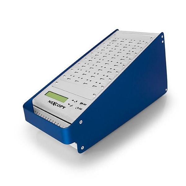 32 PORT STANDALONE USB DUPLICATOR 1 MASTER TO 31 TARGET CONFIGURATION, NO PC REQUIRED, 110 / 220 SWITCHING POWER. For more details visit solstech-inc.com/32-port-standa…