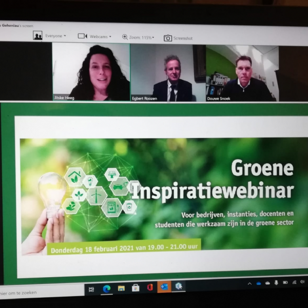 Het klimaat verandert, natuur en gezondheid heeft meer aandacht dan ooit te voren. Dit vraagt om nieuwe kennis en goed opgeleid mensen. Om deze kennis met elkaar te delen binnen de sector organiseerden Nordwin College en Terra het Groene Inspiratiewebinar.
buff.ly/3dDKQy3