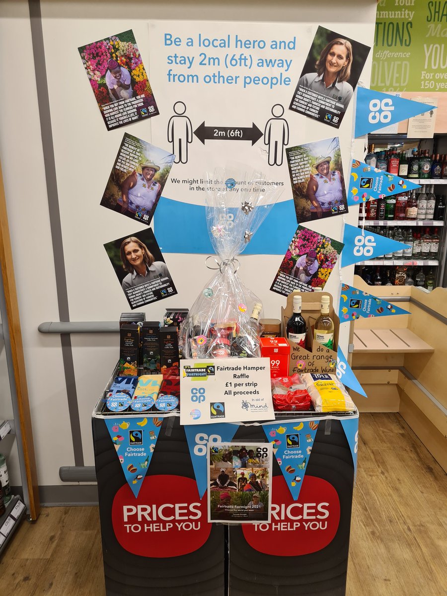 #FairtradeFortnight at Newton hall coop! #itswhatwedo <a href="/coopuk/">Co-op</a> <a href="/CoopChrisHood/">Chris Hood</a> <a href="/VictoriaMWrigh1/">VictoriaMWright</a> <a href="/seamus_1971/">Sean Wte</a> <a href="/Suzipatto/">Suzanne Patterson 🌈🌈</a> #memberpioneer