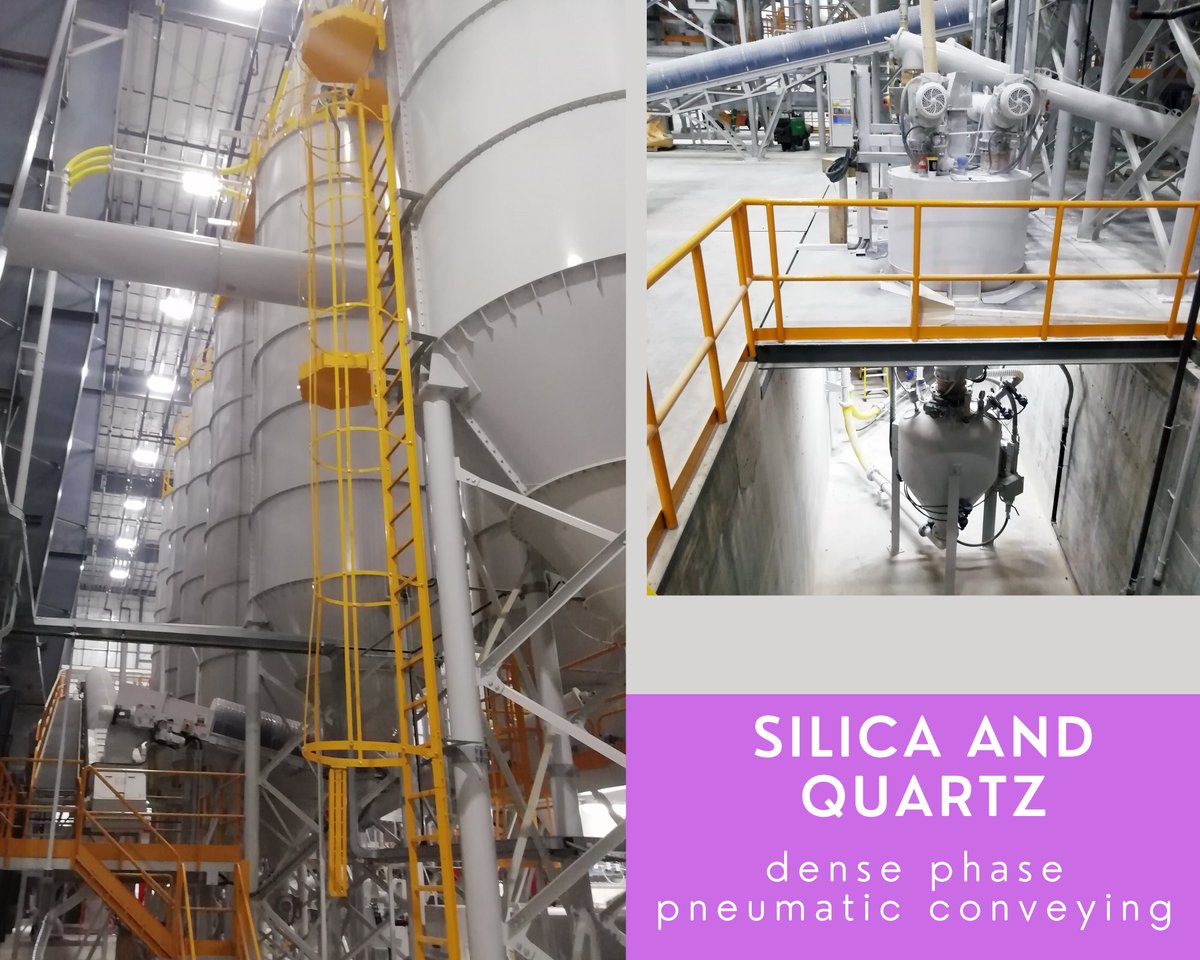 AirTecsystem's tweet photo. Abrasive material handling for the buildins sector. Find out the advantages of our technology https://t.co/NqBPFeneo0 
#pneumatic #conveying #knowhow https://t.co/aW2aUpIx6m
