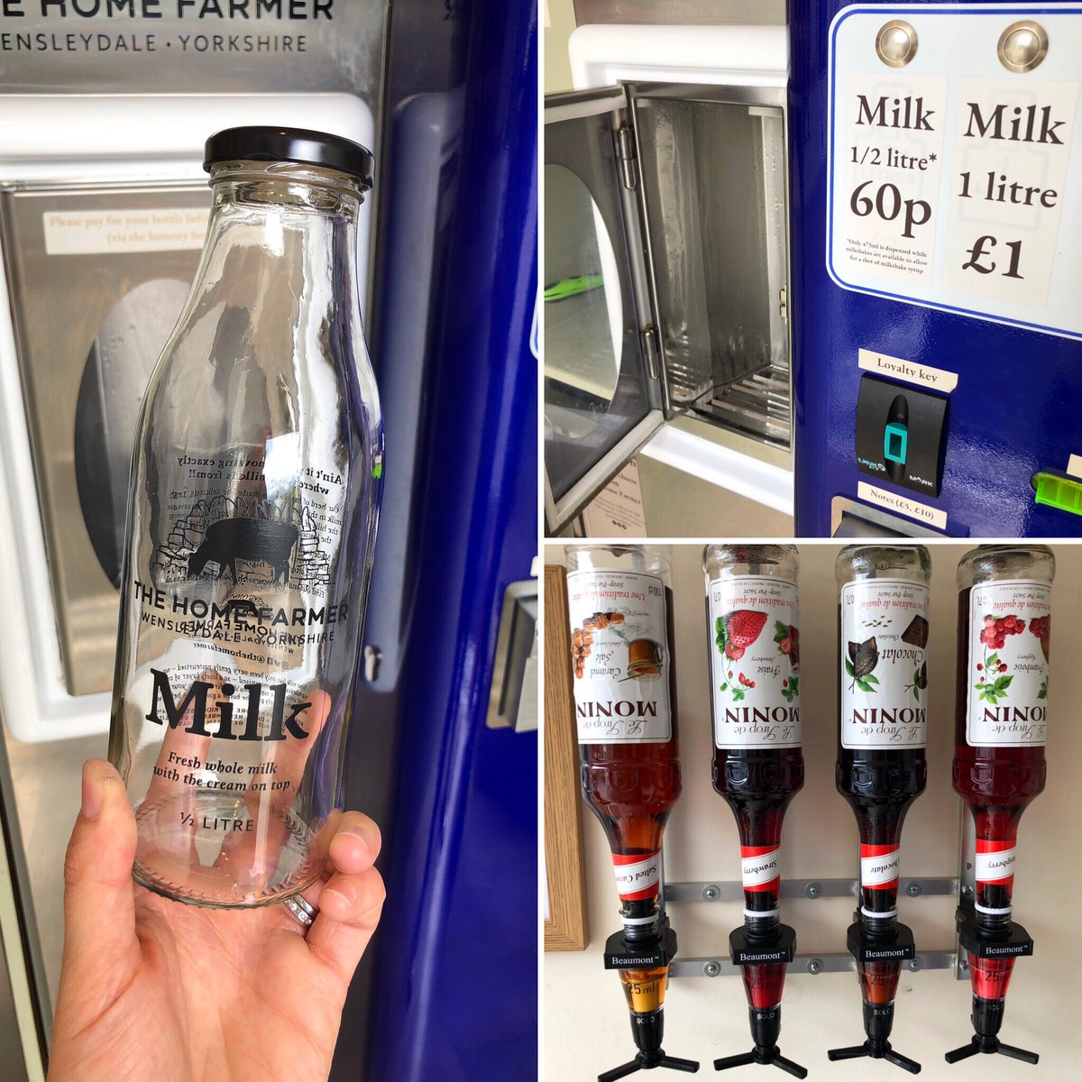 CurlewDairy (@curlewdairy) on Twitter photo The return of an old favourite to the milkshake station today... macaroon 😋 Our mobile milk vending machine is parked <a href="/Wdalecreamery/">Wensleydale Creamery</a> until 5pm today #milkonthemooove The return of an old favourite to the milkshake station today... macaroon 😋 Our mobile milk vending machine is parked <a href="/Wdalecreamery/">Wensleydale Creamery</a> until 5pm today #milkonthemooove