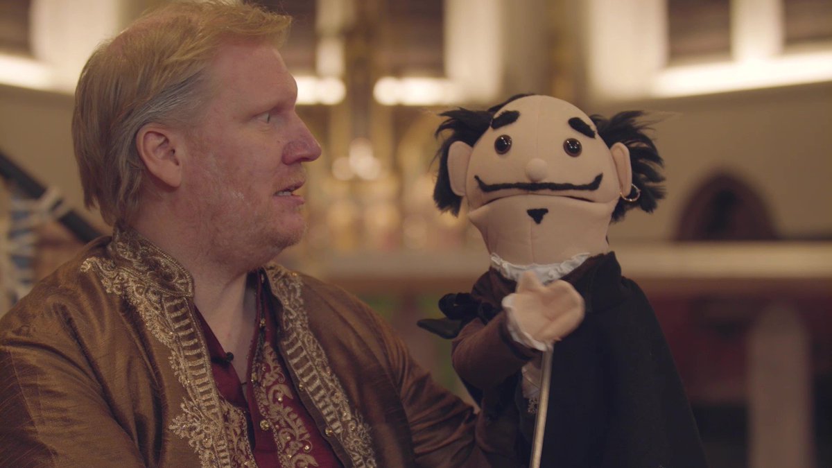 GuildfordBard's tweet image. This afternoon, we join forces with @Delightcharity and introduce teachers to our 2021 programme. Participating schools will follow our example and create their own filmed version of The Tempest. Let's hope they have some puppets, too... bit.ly/gscourschools