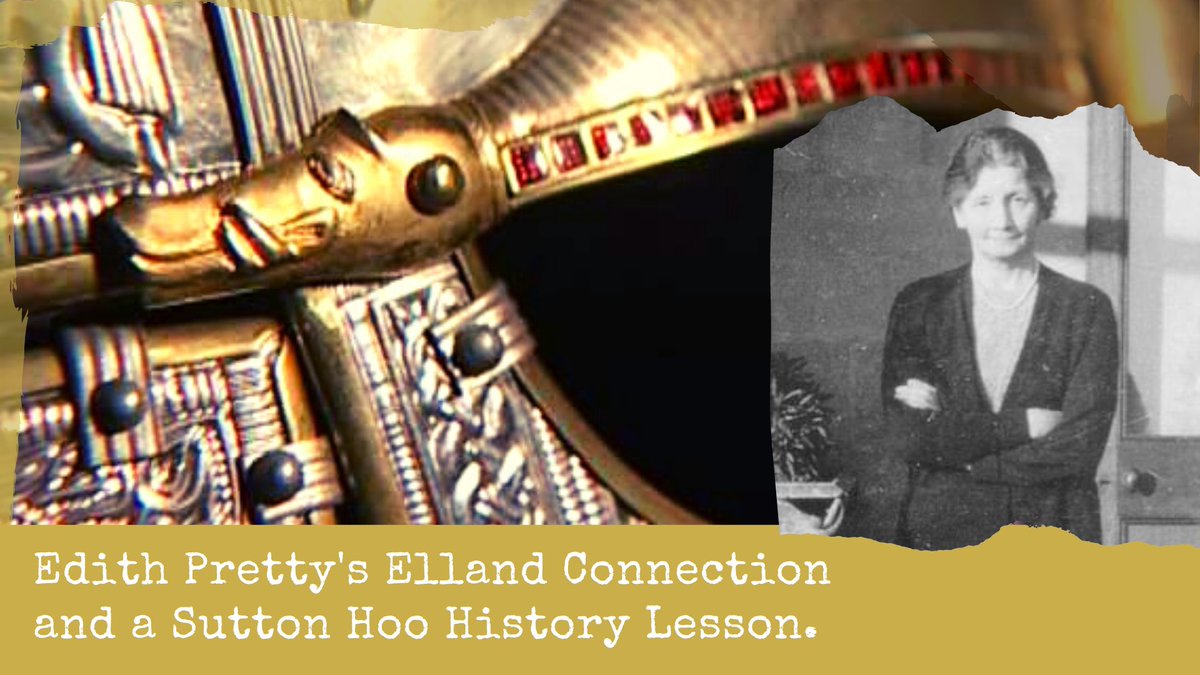 thebrooksbank's tweet photo. Lots of us have watched The Dig movie but did you know Edith Pretty was born in Elland? We didn't, so we did a bit of research &amp; here's what we came up with #SuttonHoo #archeology #anglosaxons #Edithpretty #Elland #history @thebrooksbank https://t.co/qPNQ4lw06H https://t.co/1wNlmhz1OK