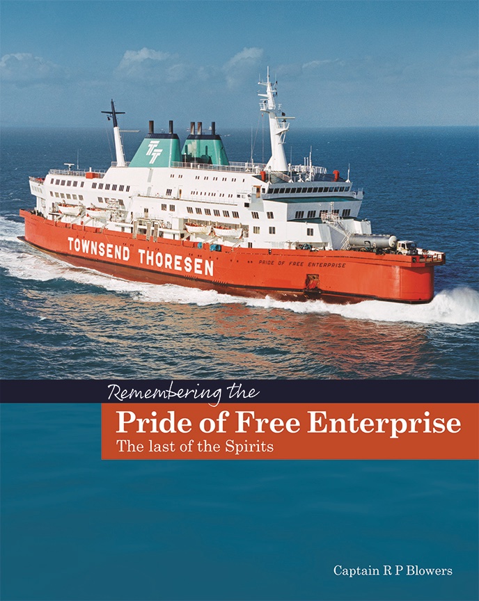 FerryPubs's tweet photo. New publication due out late April £12.00 plus p&amp;p.  @ferryandcruise #townsendthoresen #prideoffreeenterprise #ferries #maritime #dover #calais #englishchannel https://t.co/qTeODOw2vD