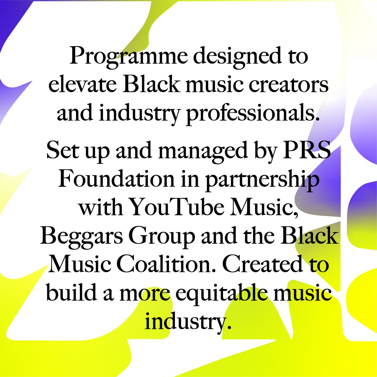KeyProduction's tweet photo. Power Up! by @PRSFoundation @youtubemusic @beggarsgroup & @The_BMC_UK
Application deadline: 10th March
๐
MORE INFO + APPLICATION LINK: https://t.co/cRxhgDAdwm
.
#KEYPLAYBACK #UKmusic #music #musicisessential #musiccommunity #musicindustry #art #arts #culture https://t.co/d9MXkL8x9S