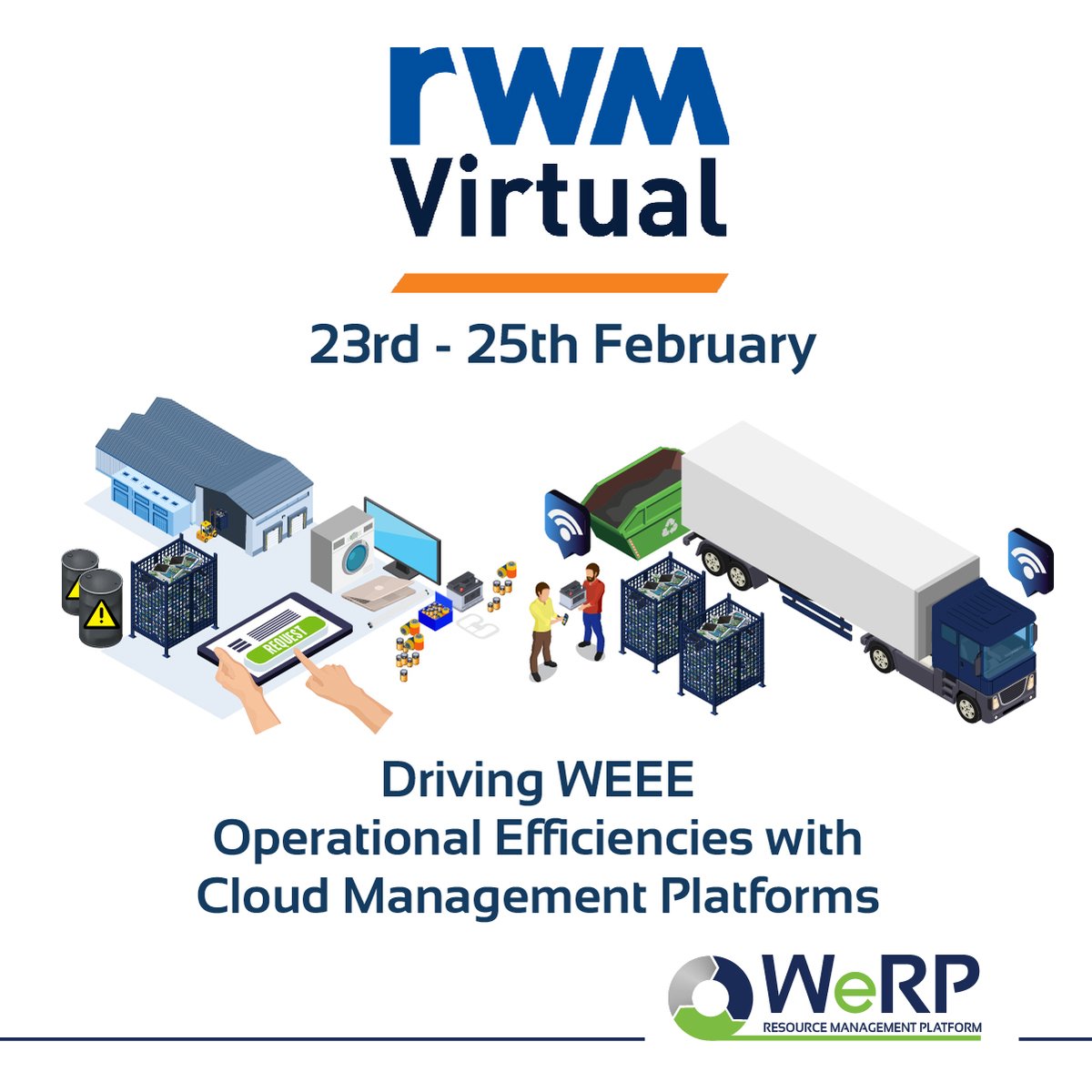 werpsoftware's tweet image. Today Dotser are presenting our Resource Management platform, WeRP Software, at RWM Virtual the leading waste management event in the world discussing all things in the Circular economy. rwmexhibition.com/rwm-digital/rw…