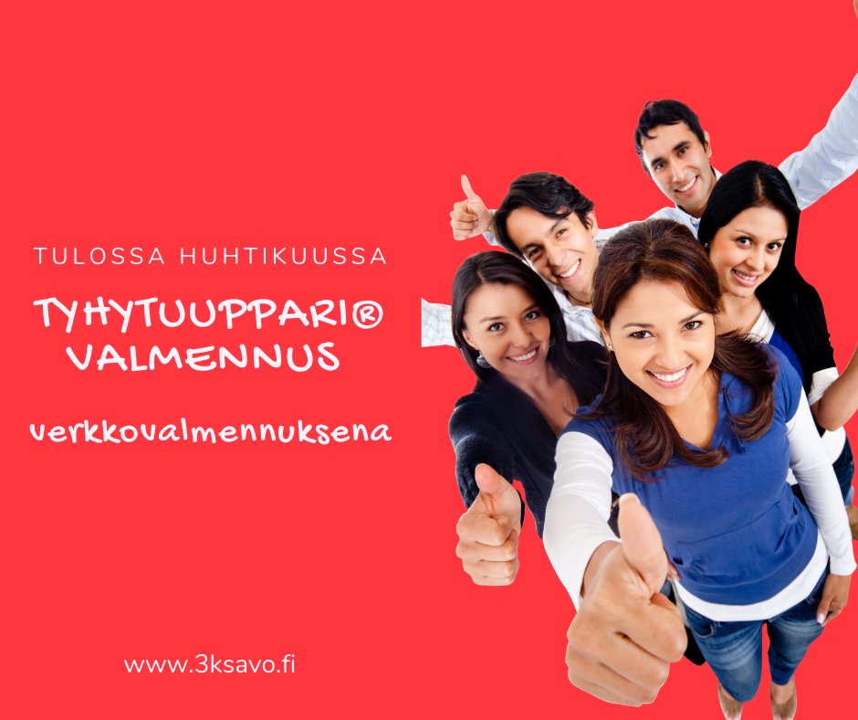 Tuuppa mukaan tyhytuupparivalmennukseen! Lisätiedot tarja@3ksavo.fi
#tyhytuuppari #työelämänlaatu #tyhytuupparintyökalupakki