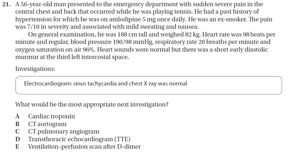 Here’s a BOF question from MRCP Part 2: 450 BOFs to try – answer on Friday 26 February. Order your copy here: jpmedpub.com/bookdetails.as…