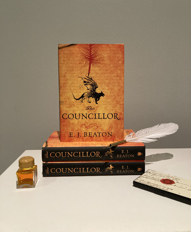 E J Beaton The Councillor Comes Out In One Week Here S A Themed Display Inside The Book Women Who Might Be Into Power Rebels Who Might Be Into Shadow Games