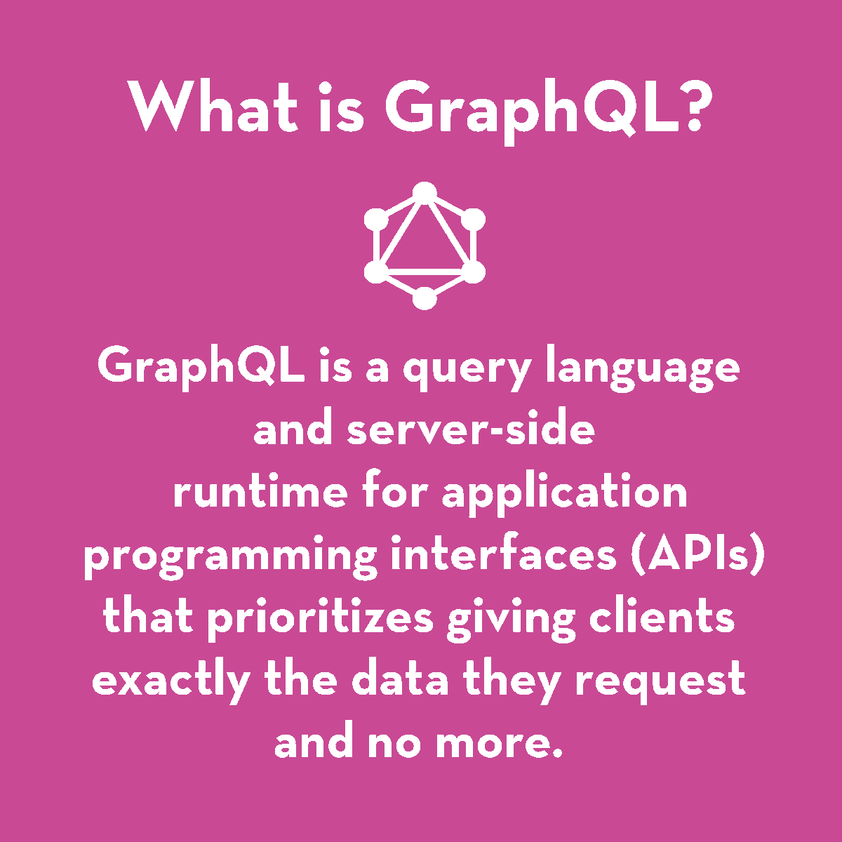 JSLeague_ro's tweet image. You better get ready for this week cause there are only a few spots available for JSLeague - Intro to GraphQL Online Workshop
So what exactly is GraphQL?
Save the date! 👉27th of February
You can register here
👩💻 ove.ro/jsleague-intro…
#graphql #jsleague #javascriptislife