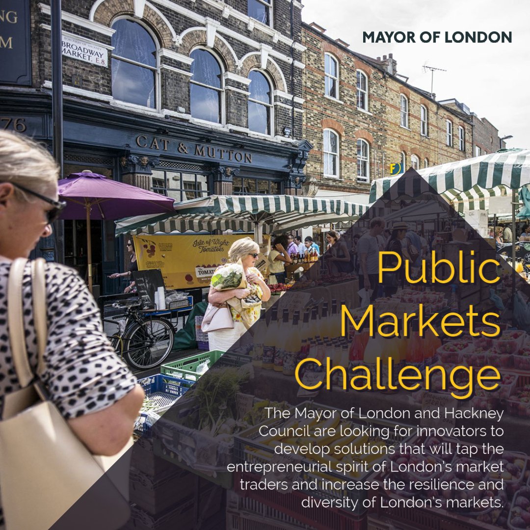 Our <a href="/MarketsHackney/">Hackney Markets</a> have been a lifeline during the pandemic.

Now we're working with @NestaChallenges &amp;  <a href="/MayorofLondon/">Mayor of London, Sadiq Khan</a>'s £1 million resilience fund to find innovative partners to help them keep thriving as we rebuild a fairer economy.

ℹ️ Get involved: tech.london/challenges/602…