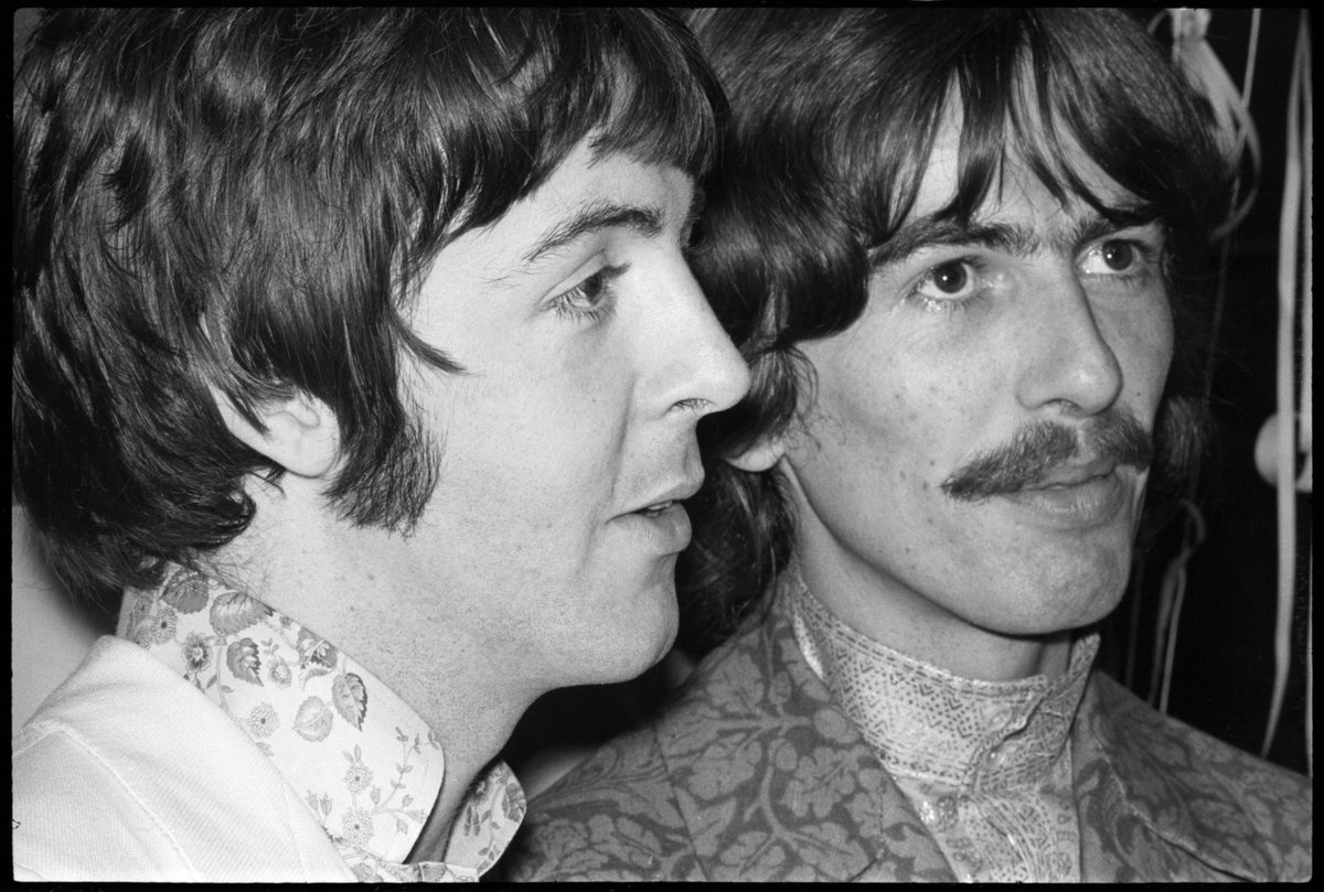 Paul Mccartney On Twitter Have A Great Day On What Would Have Been My Mate George S Birthday Paul Paulmccartney Georgeharrison