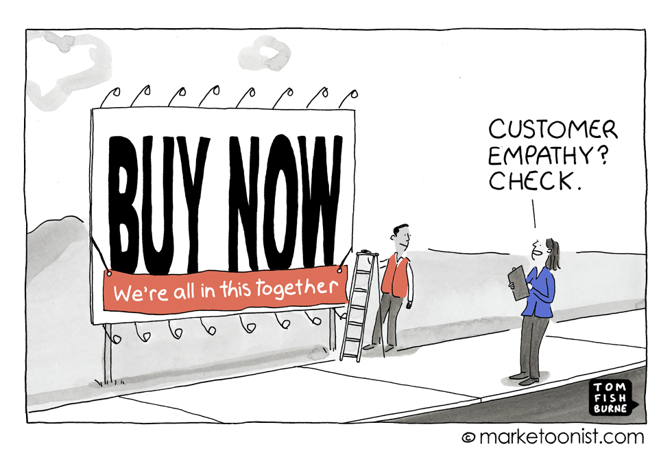 MarketingWeekEd's tweet photo. The latest from @marketoonist on customer empathy

https://t.co/DMNAT4v9FV https://t.co/ZBHx4JDQsB
