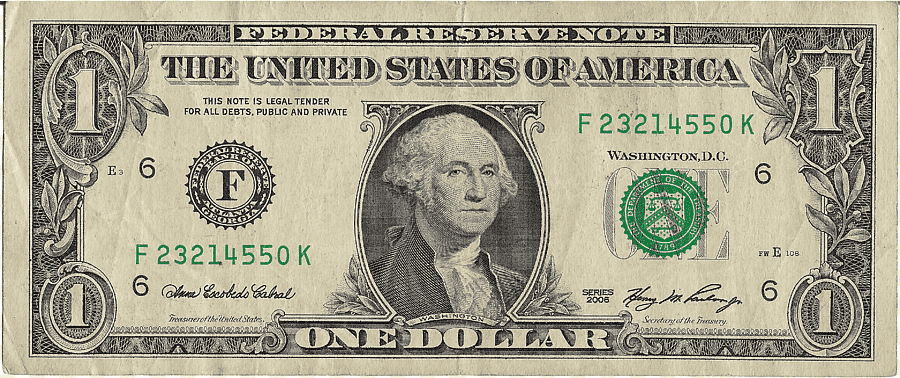 Did you know?👇
The $1 bill is the most circulated bill in the United States!
.
.
#DidYouKnow #facts #money