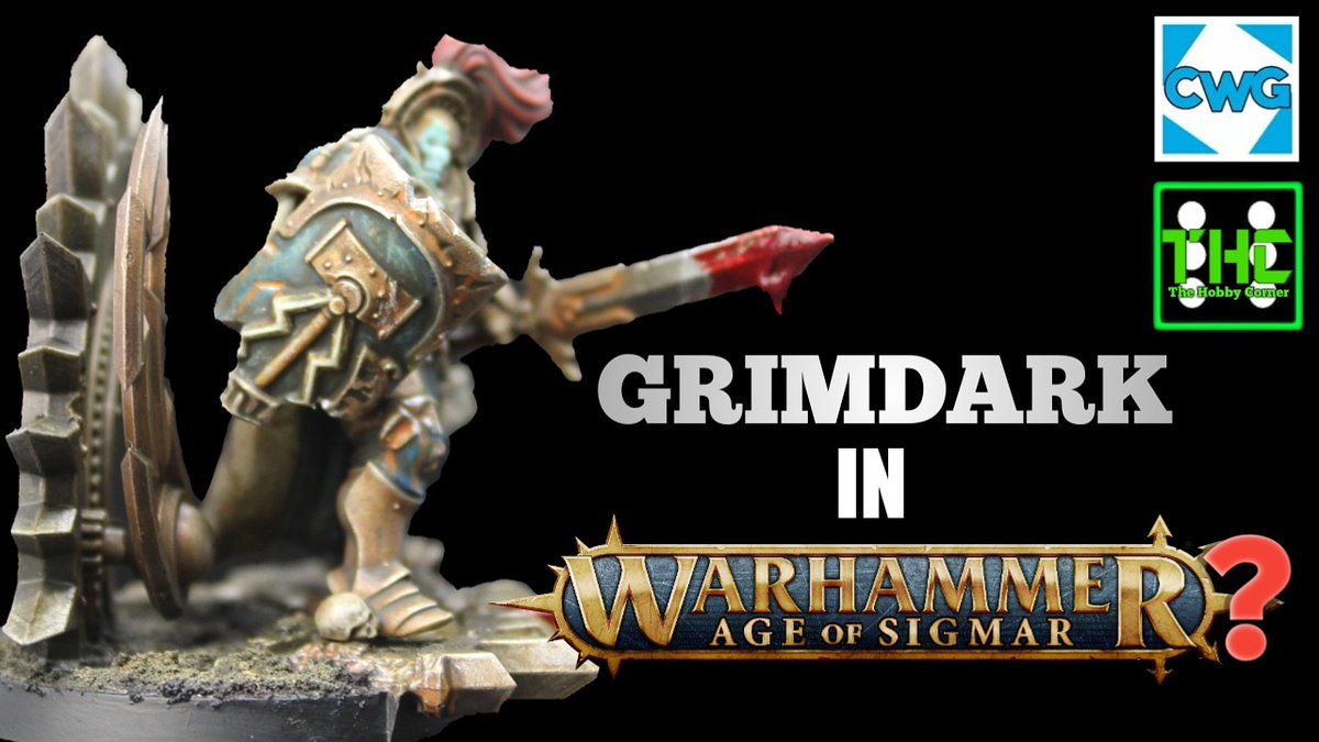 Want to bring a little 'Grimdark' to your fantasy mini's? Then I got the guide for you! 🤘😎🔥
youtu.be/8fi1oeR6VIE
#nonstopwargaming #warmongers #thckev #paintingwarhammer #paintingaos #grimdarkfantasy #grimdark #stormcasteternals