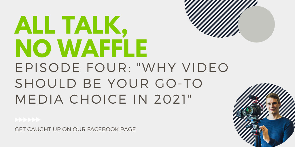 Visual_Punch's tweet image. Don’t forget to head over to our Facebook Page where you can catch up on all of our latest episodes of ‘All Talk No Waffle’ - we’ve made some cracking content these past weeks!

#ATNW #VideoMarketing