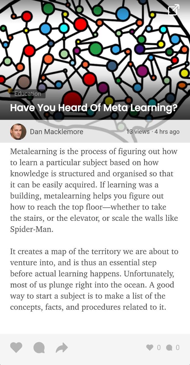 Currently Trending on Pondr: 

'Have you heard of Meta Learning?'

To read more like this: pondr.app.link/tDxoeYuU3

#writerslift #WritingCommnunity #writingprompt #writingtips
