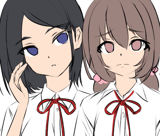 今作ってるゲームの 『 非 』攻略ヒロインズ!
全6人のうち2人のラフ
攻略できないのに立ち絵描いてプロフィールも…

ファンボ https://t.co/5CVnLNtxzK
Cien   https://t.co/6MWf6bhOFX
fantia    https://t.co/uKb2CcEQ9k

予告ページ
https://t.co/cqgnmdzn0q 