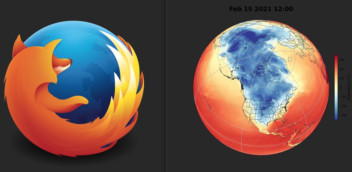 February's Arctic chill in North America bares a striking resemblance 🦊

Always be friends with the warm and fuzzy fox to keep the cold away! #firefox