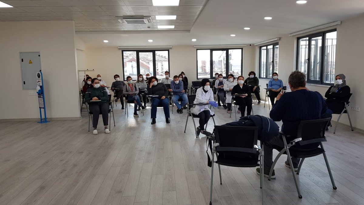 Covid-19 Eğitimimizden bir kare..