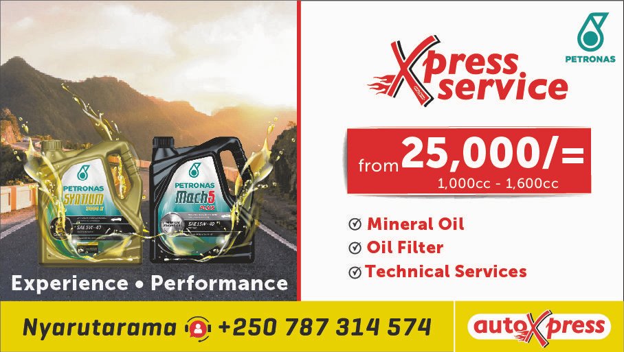 Go further this February, only with Petronas!

Come in for an oil service using PETRONAS Mach 5 (Mineral oil) or Syntium (Synthetic oil) and drive out with the confidence Lewis Hamilton has every time.

https://t.co/jOJa08xJ04 

#PETRONASOil #AutoXpressRwanda #XpressService https://t.co/uNZvjZ4VXq