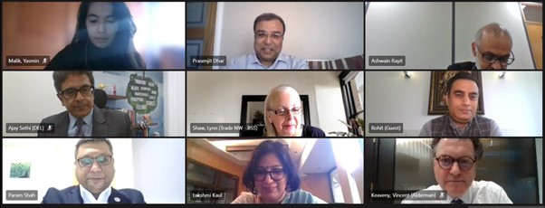 Today we held our latest workshop for the AIP cohort!

Joined by our AIP-II Associate Partners, <a href="/cityoflondon/">City of London</a>, <a href="/FollowCII/">Confederation of Indian Industry</a>, <a href="/ficci_india/">FICCI</a>, and <a href="/MCRIndia/">Manchester India Partnership</a>.

Covering recent policy initiatives taken by GoI and the government and industry perspectives of major opportunities in India