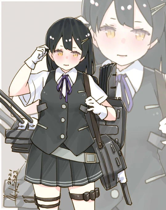 親潮『親潮、参りました。』
#艦これ #親潮 