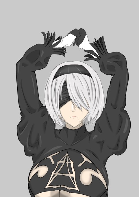 オートマタもう四周年…。おめでとう!!#NieRAutomata 