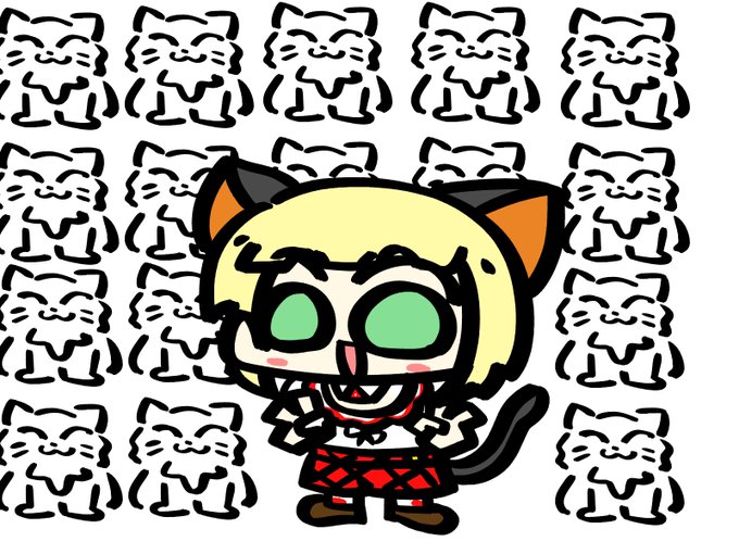 アキくんスーパーにゃんにゃんタイム

#アキくんちゃんアート 