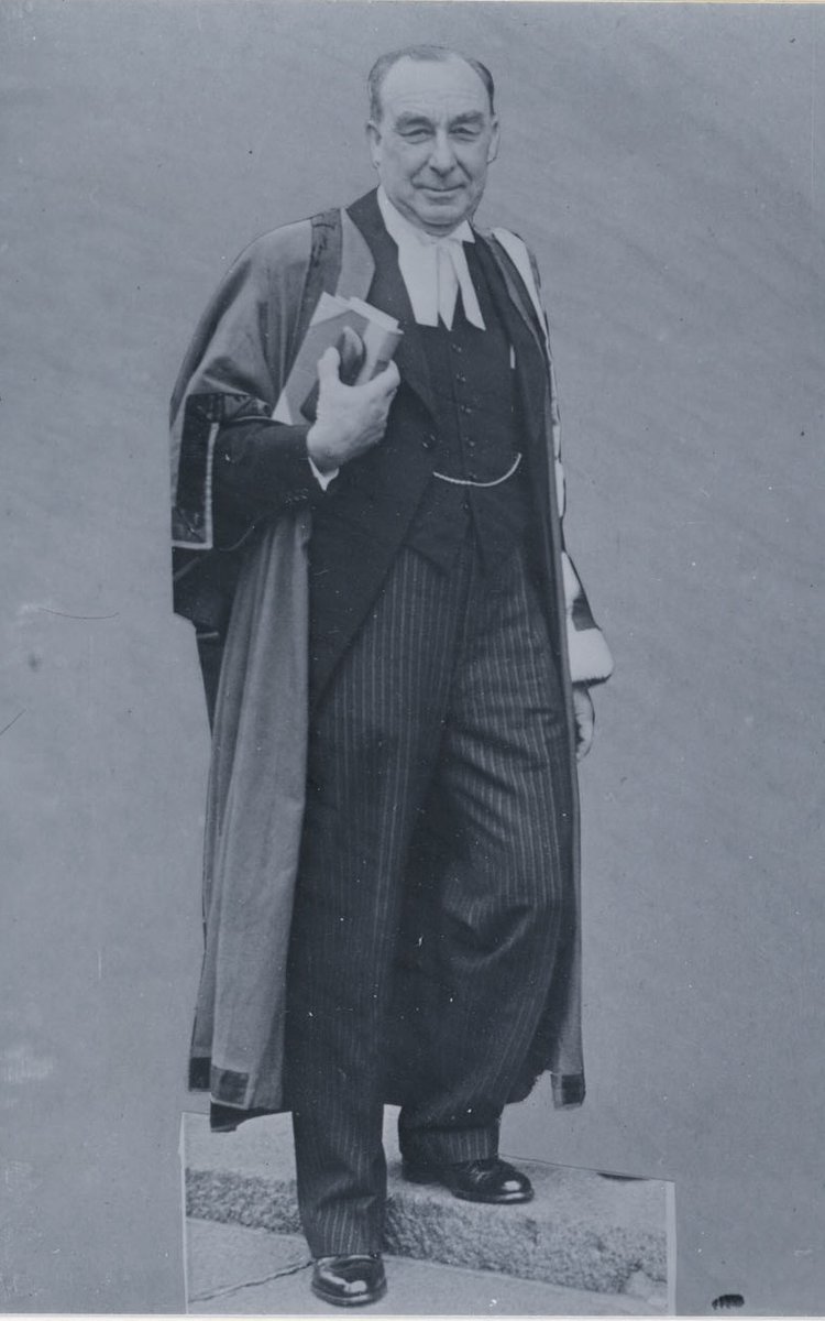 JerseyHeritage's tweet image. #OTD 75 years ago, the Bailiff of Jersey, Alexander Moncrieff Coutanche, was knighted by King George VI at Buckingham Palace. Search the Bailiff&apos;s Occupation/ Liberation files at jerseyheritage.org/aco - FREE access until tomorrow (28th), thanks to support from @AJCInfo