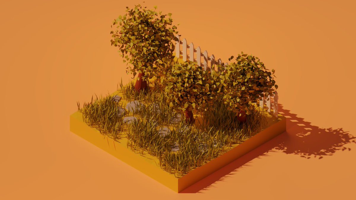moeiuv's tweet photo. My interpretation based on @polygonrunway tutorials🔥#b3d #lowpoly https://t.co/YkE0OFSFBs