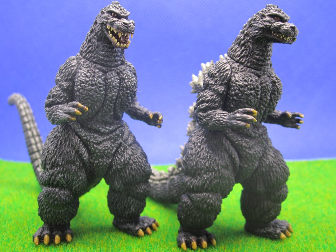 ゴジラ キンゴジ HGゴジラ リペイント 改造 HGリペイント ゴジラ1962