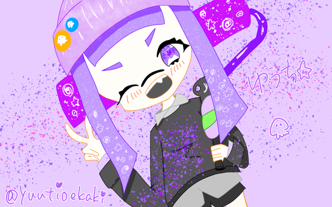 スプラトゥーン2のtwitterイラスト検索結果