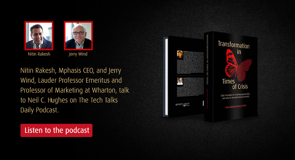 transformintime's tweet photo. In conversation with @NeilCHughes of The #TechTalksDaily #Podcast, co-authors: @nitinrakesh and @jerrywind talk about the book and how it came into being, along with discussing the 8 principles that can help leaders #transformintime. https://t.co/zVGkC5b5on https://t.co/7ozvj0t4iJ